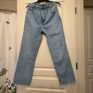 Abercrombie & Fitch 90s straight ultra high rise jean